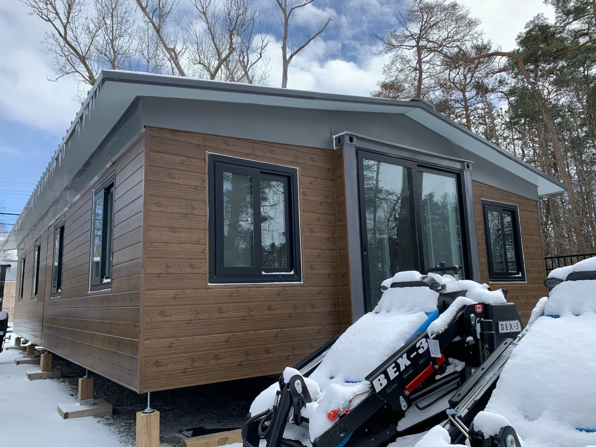 Expandable ADU — Winter Install