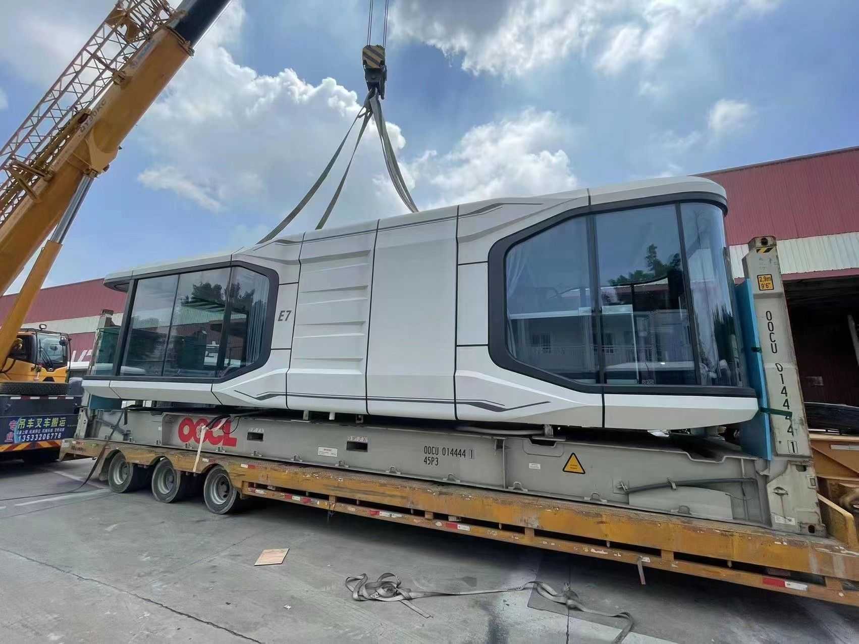 Space Home Crane Delivery